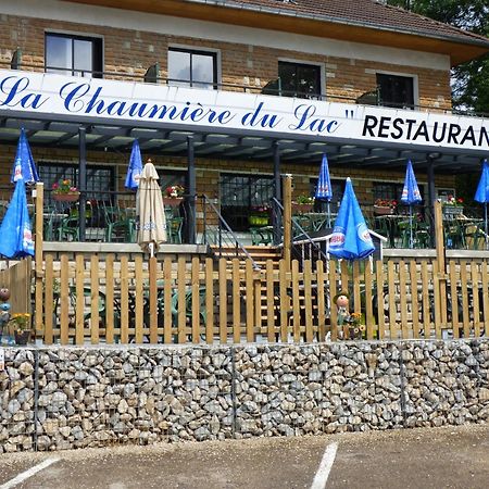 Hotel Restaurant La Chaumiere Du Lac Clairvaux-les-Lacs Exterior foto
